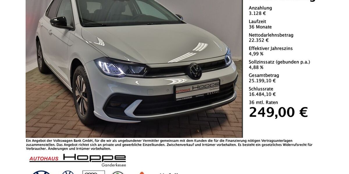 VW Polo 1.309 km 25.480 &euro; Ganderkesee 27777