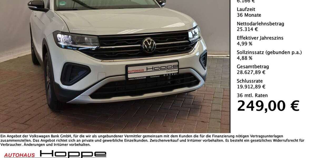 VW T-Cross 8.612 km 25.880 &euro; Ganderkesee 27777